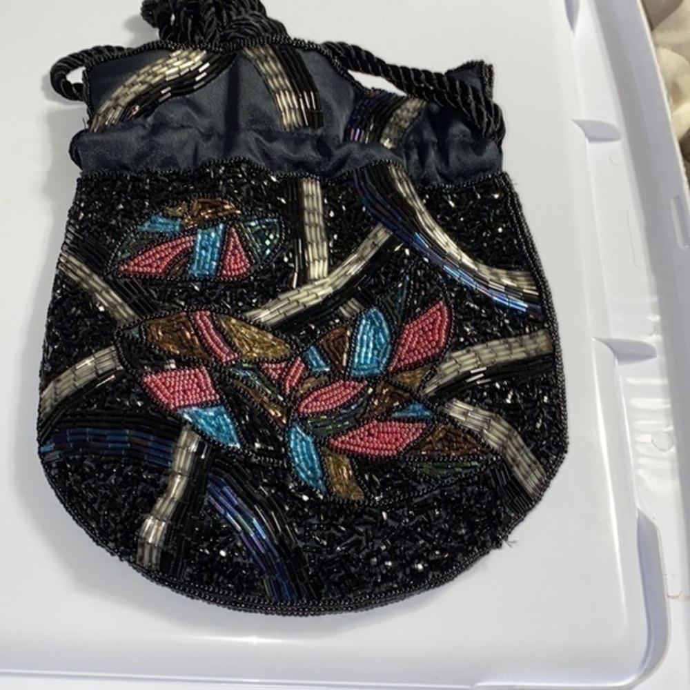 Beaded handbag